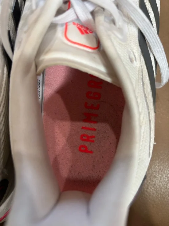 Adidas Supernova W running shoe
 White Pink Gray Athletic Shoes - Picture 8 of 9